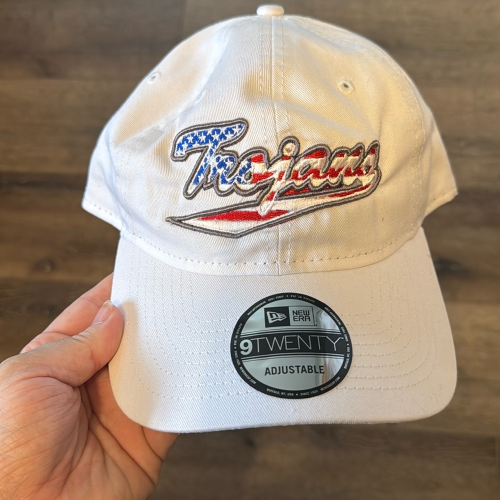 Trojans‎ flag print hat